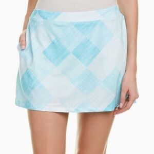 Puma Golf women’s crosshatch knit skirt/skort crisscross diamond pattern Sz-M C5